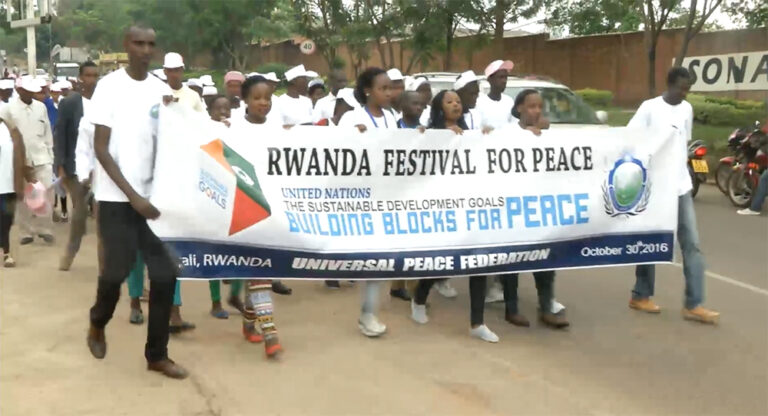 Peace In Rwanda International Day of Peace in Rwanda - FFWPU Mission Support