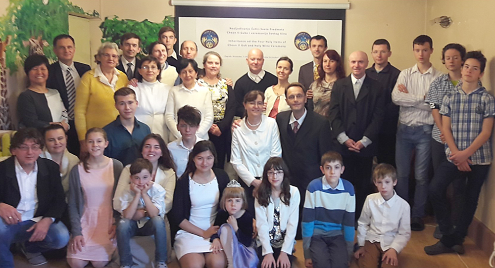 Croatia: Special Grace bestowed through the Four Great Holy Items of Cheon Il Guk and the Holy Wine Ceremony 1 zagrebdpw