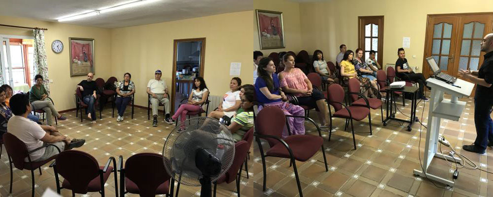 Spain: Workshop for Families Return to Home 1 sp ws