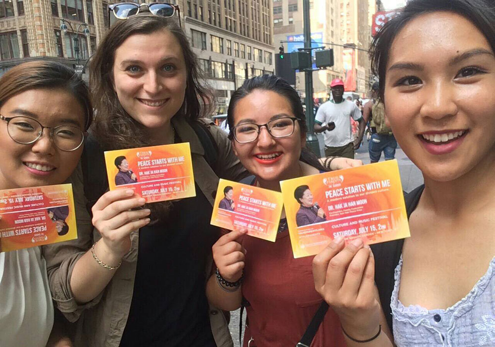 Students Promote True Parents at the Garden Across USA 1 us yo 4