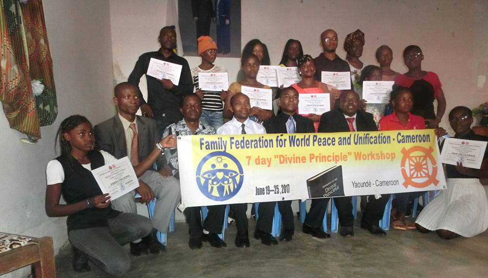 Cameroon: 7-Day Divine Principle Workshop 1 cam 7dws 2