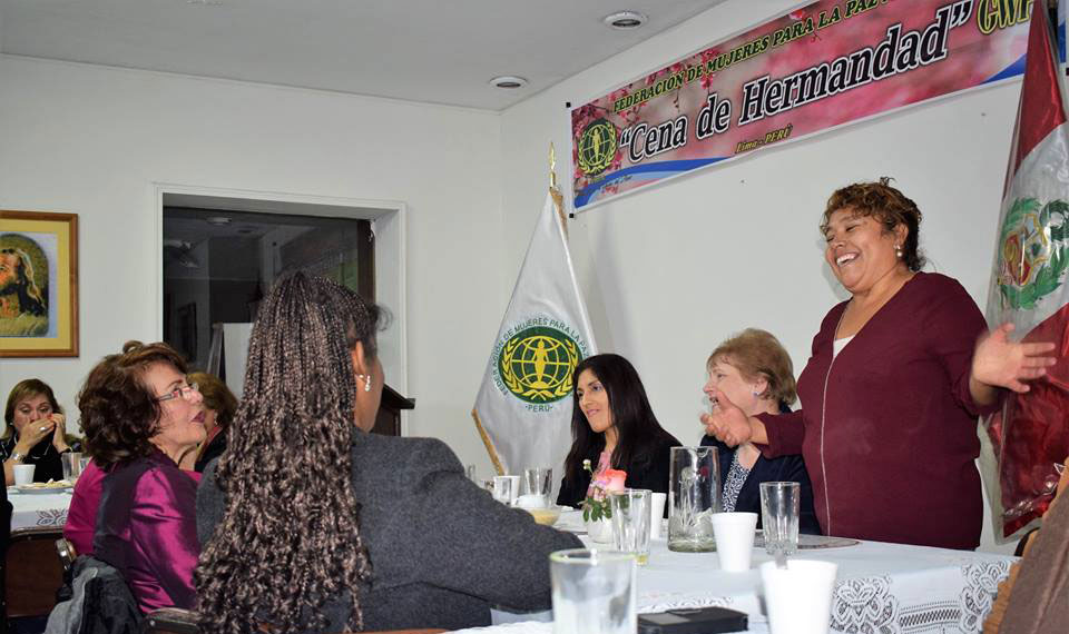Sisterhood Dinner with women leaders of Peru 2 pr wfwp 2