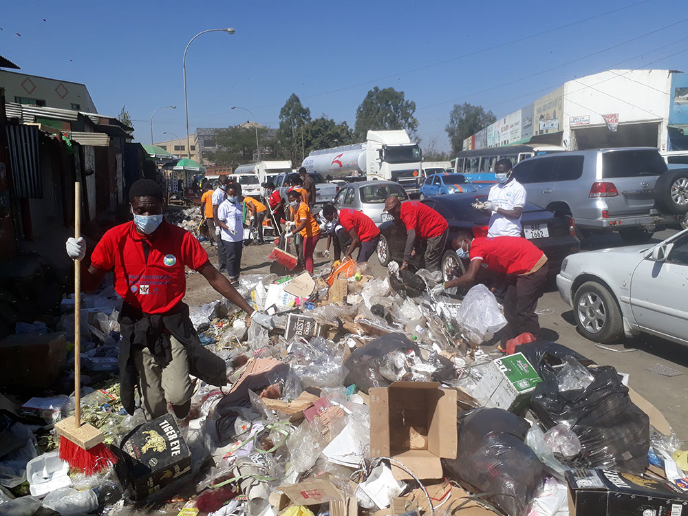 Zambia: Peace Cleaning Campaign 3 zam clean 4