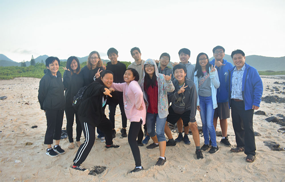 USA: Honolulu Youth Deepen Understanding of Divine Principle 1 us dep