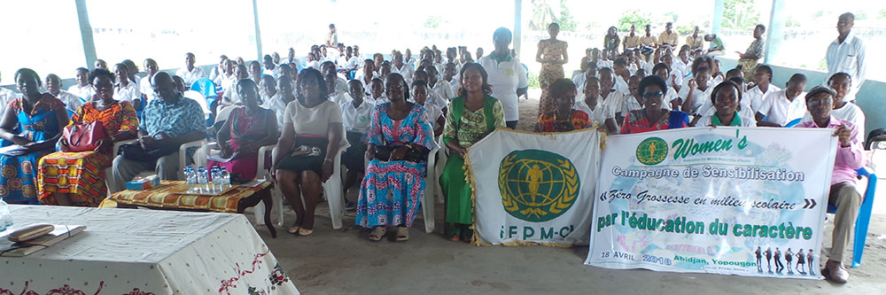 Côte d'Ivoire: Awareness Campaign on Pregnancy in Schools 3 ic ancs 3
