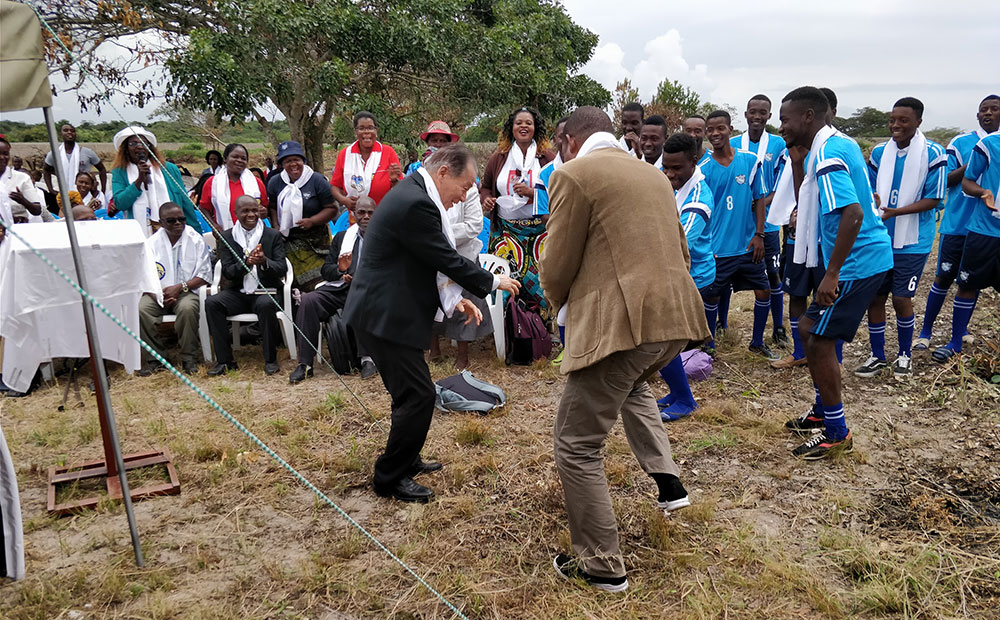 Mozambique: Opening Ceremony for HJ Peace Center 2 mz pc 1