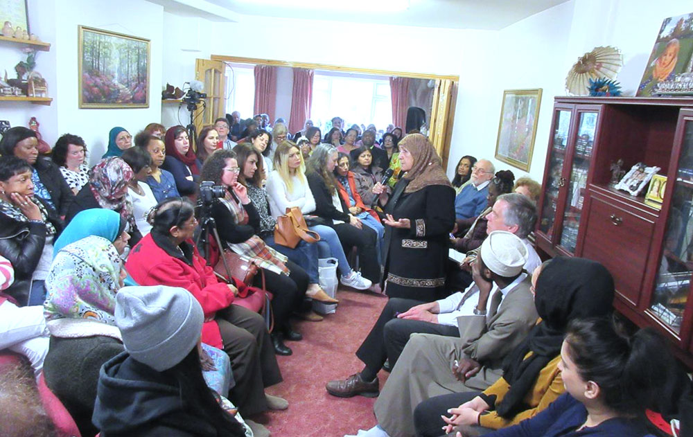 UK: Visit of 2017 Sun Hak Peace Prize winner, Dr. Sakena Yacoobi, to Birmingham 1 uk sy