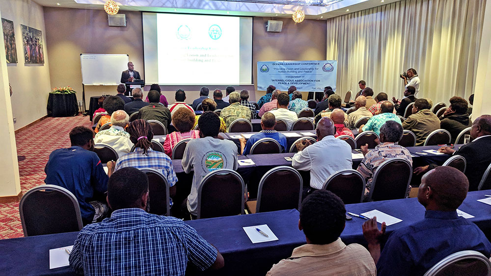 Oceania Leadership Conference: Ingratiation of IAPD 3 vn wab 2