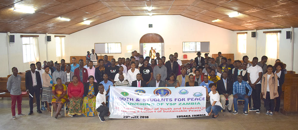 Zambia: Inauguration of YSP 1 za ysp 3