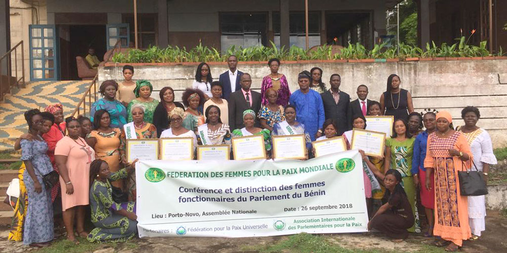 Benin: New Ambassadors for Peace 1 be afp 2