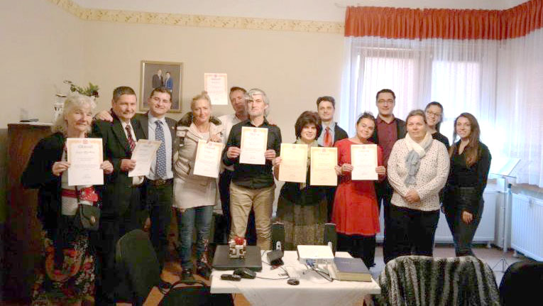 With Hungarian Blessed Families 1 hu fa 2