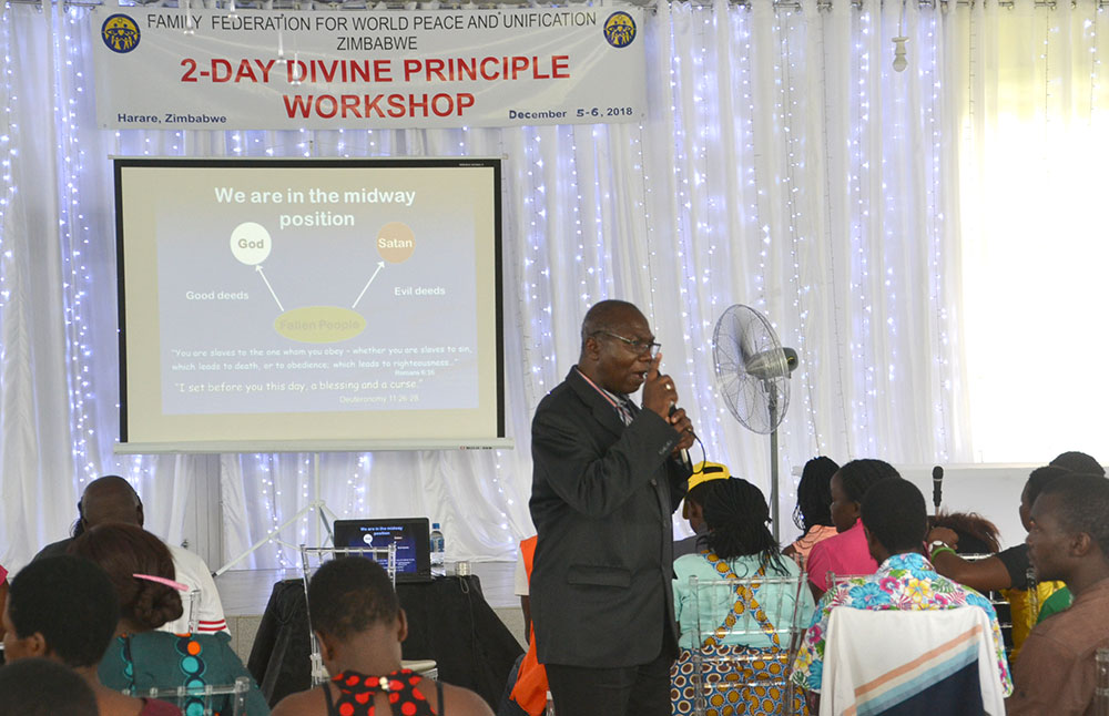 Zimbabwe: Youths Eager to Learn The Divine Principle 1 zim dpws 1
