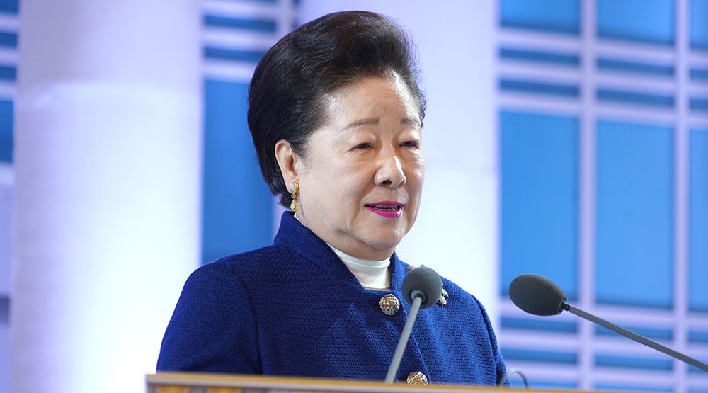 True Mother at the Victory Celebration 1 tm021819