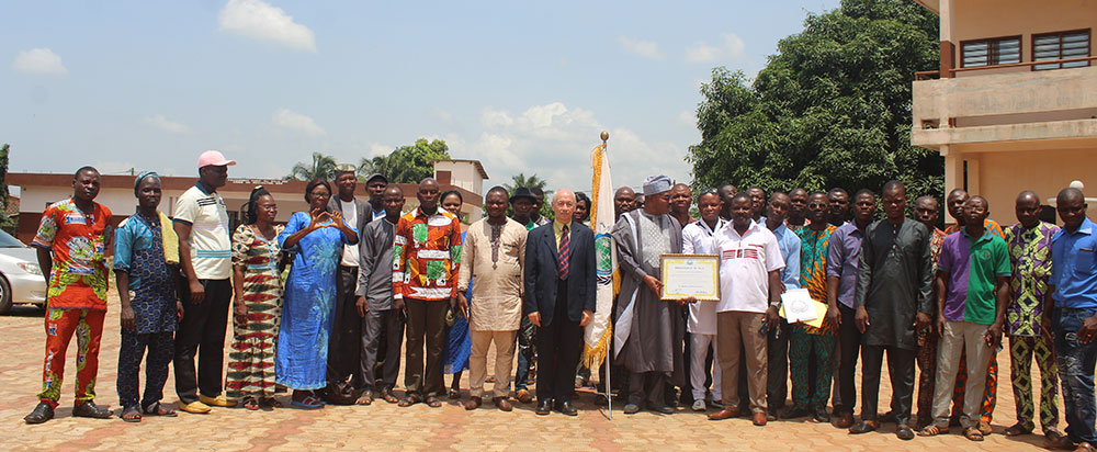 Benin: Nomination of Ambassador for Peace 2 bn ap 2