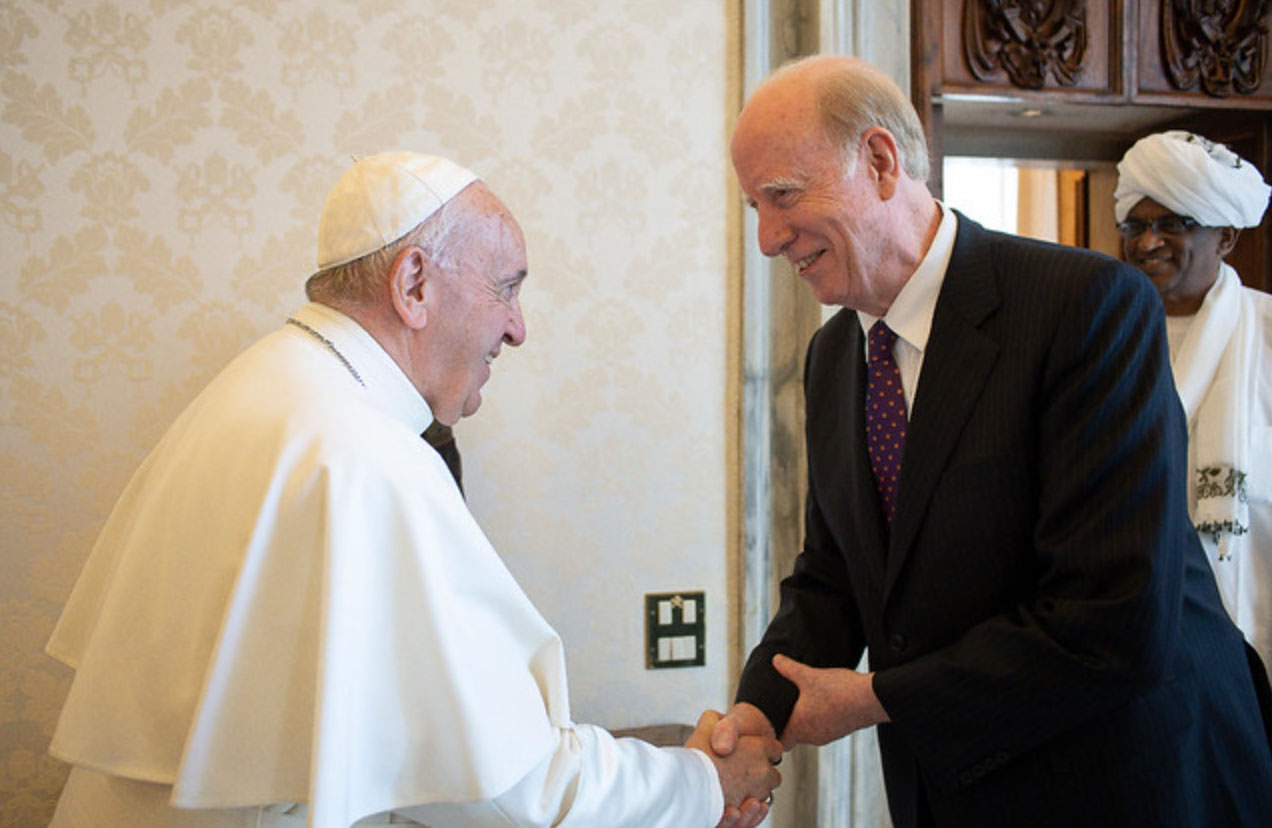 UPF Delegation Meets with Pope Francis at Vatican 1 upf vat 1