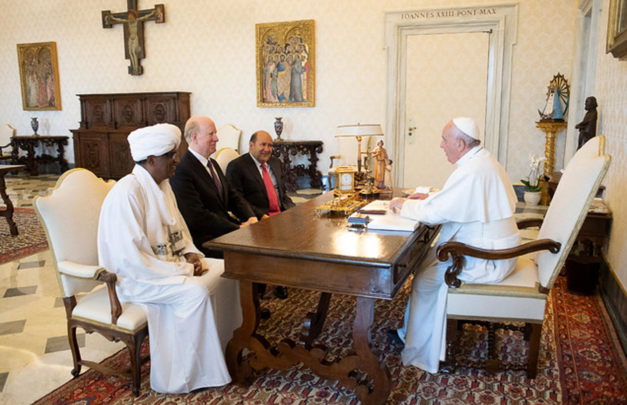 UPF Delegation Meets with Pope Francis at Vatican 2 upf vat 2