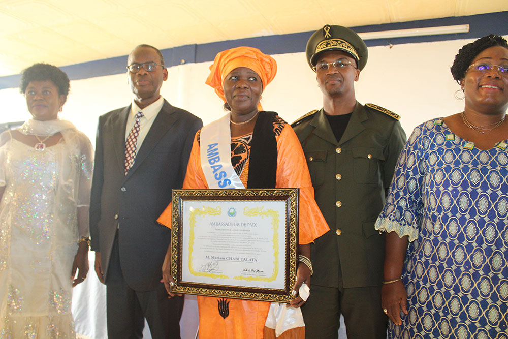 Benin: Ambassador for Peace Conference 1 bn afp 1