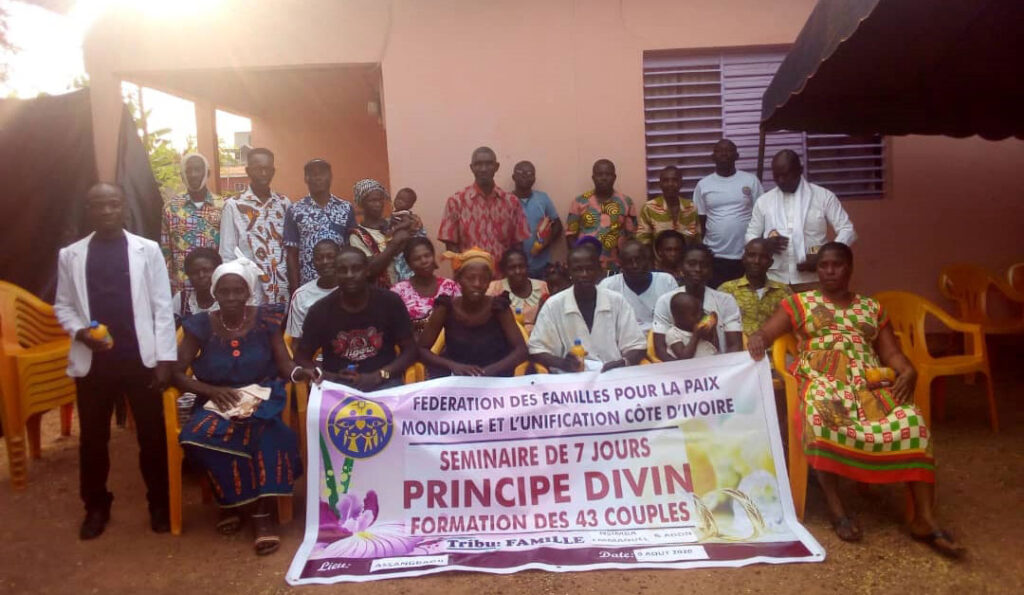 Cote d’Ivoire: 7-Day Divine Principle Seminar 1 dp ws