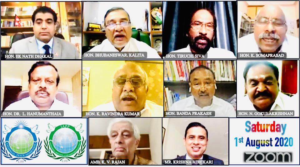 India: Webinar on “COVID-19 and Beyond: Challenges and Opportunities in Changing World” 1 in4