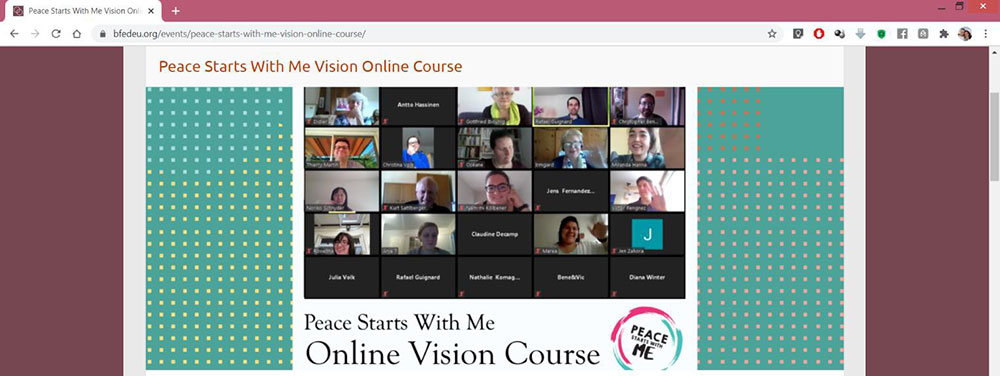 EUME: Peace Starts with Me Mastery Training 2 EU SEM 2