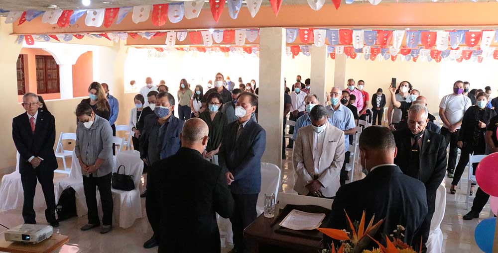 Dominican Republic: Inauguration of the New Santiago HQ and the Bridge at the Farm Paz y Armonía 2 drb ev 3