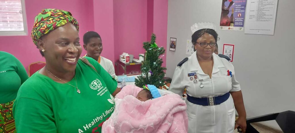 Zambia: Christmas Gifts for New Babies 2 gfcc 1