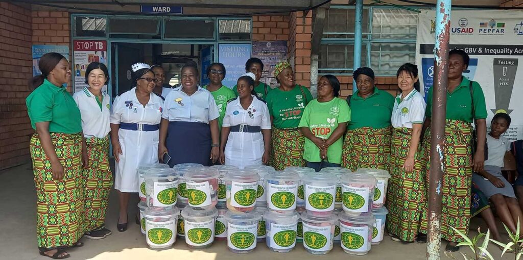 Zambia: Christmas Gifts for New Babies 1 gfcc 2