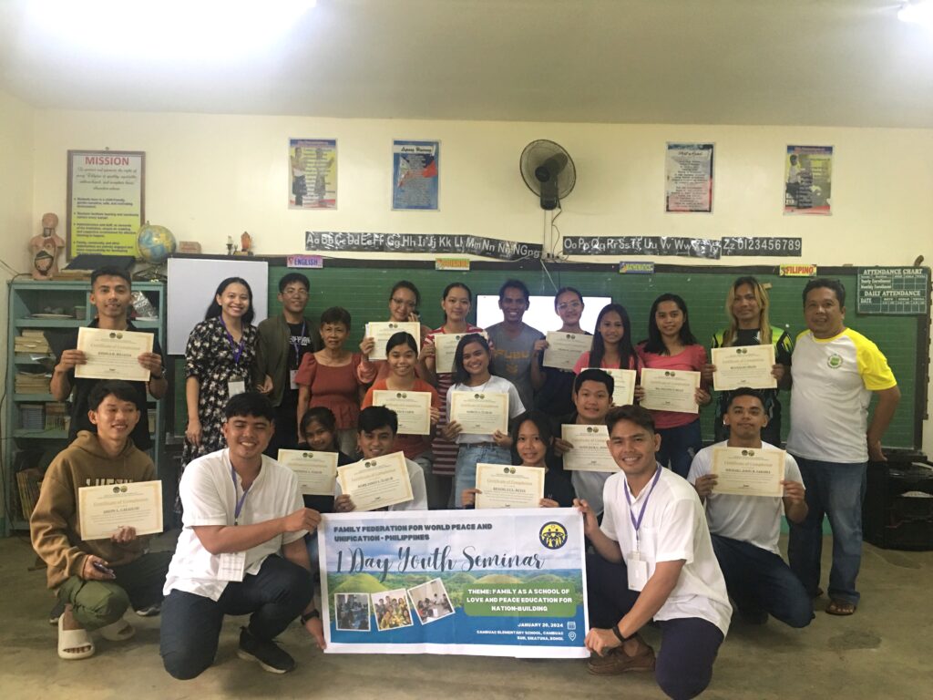 Philippines: Divine Principle Workshop 1 ph dpws