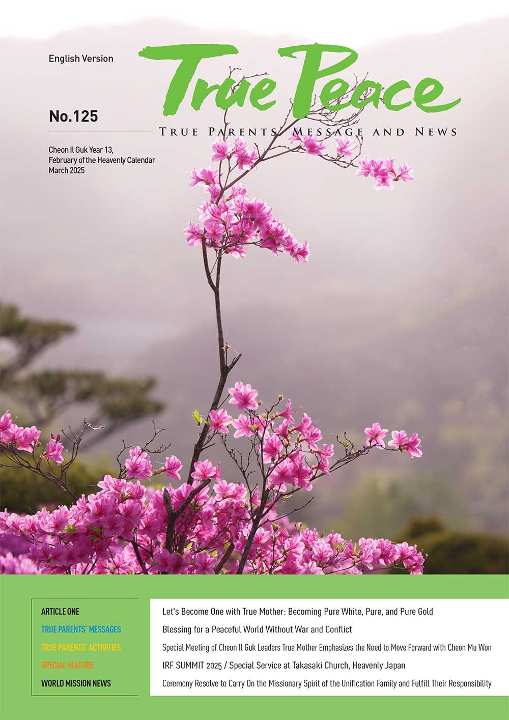 True Peace Magazine March 2025 Issue 3 32025 eng 2