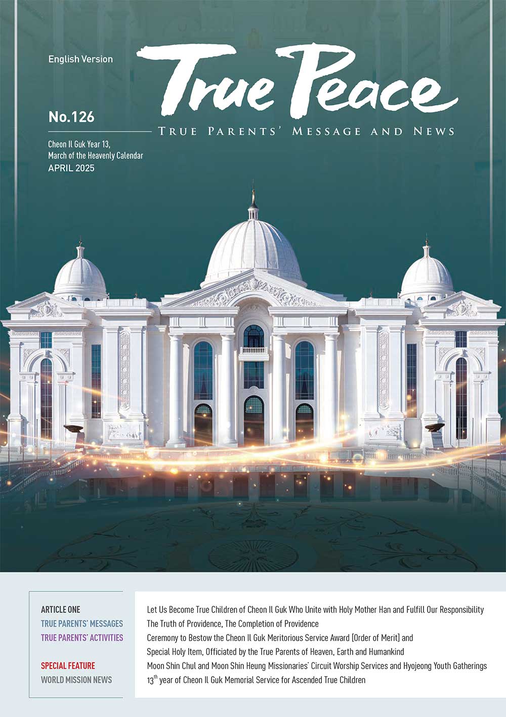 True Peace Magazine April 2025 Issue 2 42025 eng 2