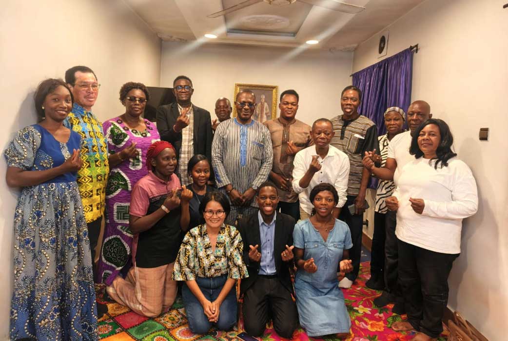 Burkina Faso: Sharing True Mother's Love and Revitalizes Membership 1 burkina faso members 2