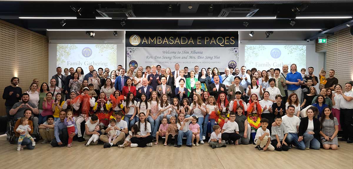 Rev. Doo Seong Yeon Brings True Mother's Love to Albania, Italy, and Spain 1 albani