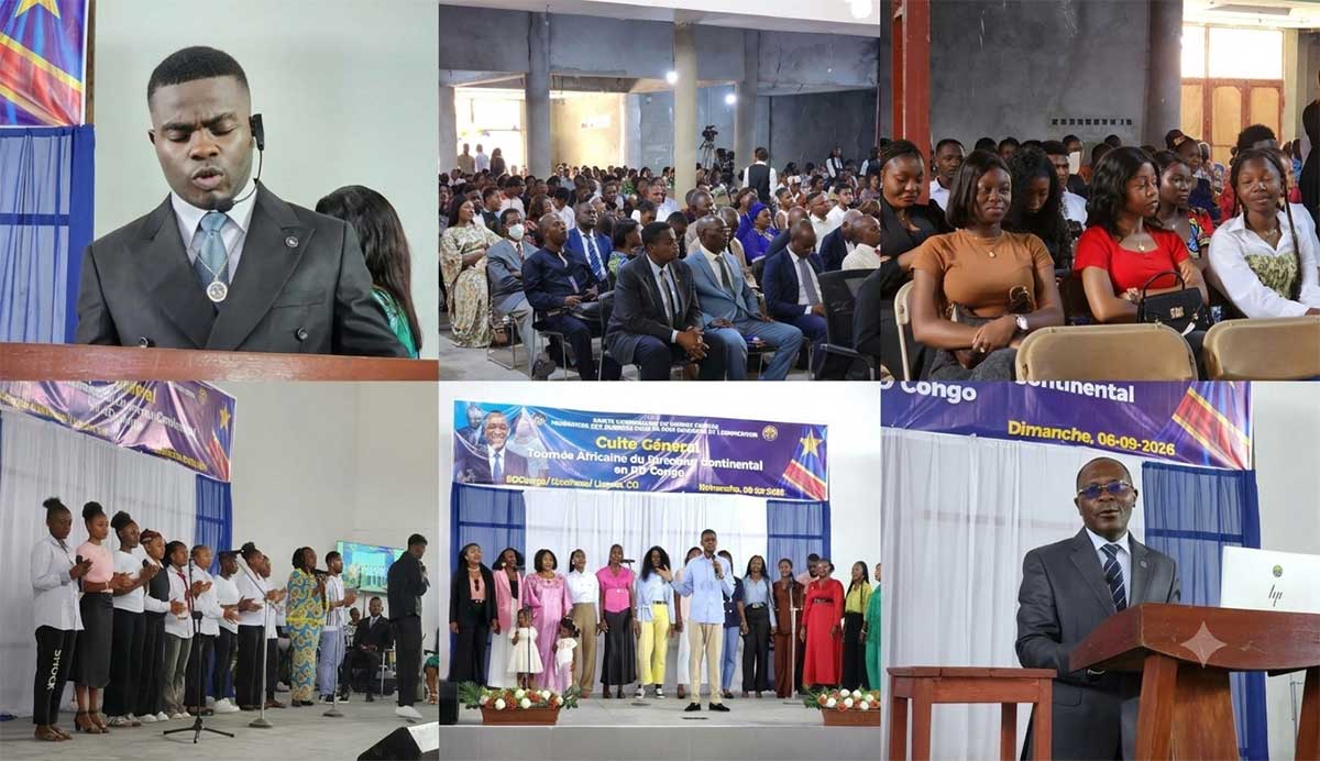 Connecting 61 Churches: Rev. Kadima’s Tour of the DRC 1 SundayService