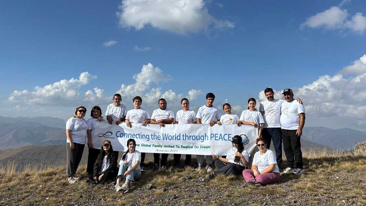 Armenia – Peace Road hike up Mt. Megherit 1 Armenia PeaceRoad