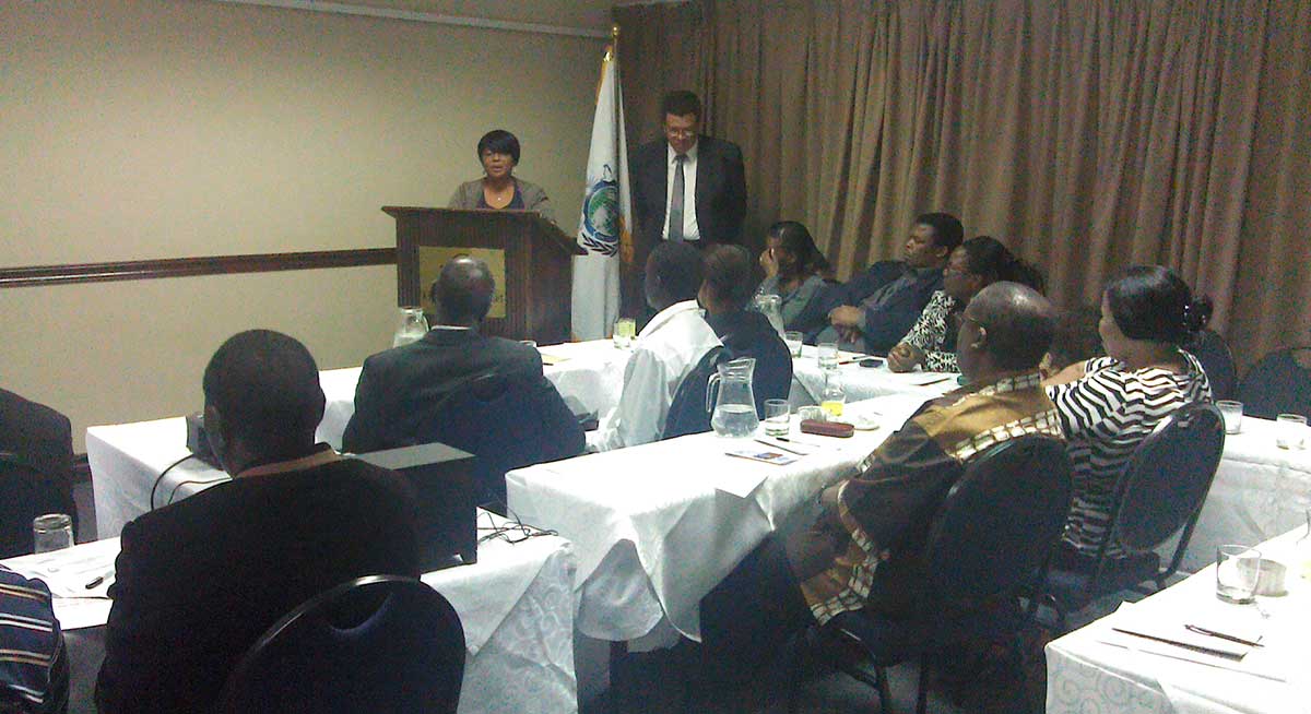 Swaziland: Ambassadors for Peace Seminar 3 Mr & Mrs Green Presenting Their Testimony of Receiving the Blessing in South Korea in February 2015