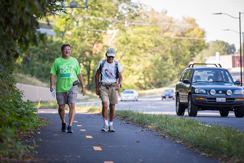 Matsuo Machida Completes Walk across America 3 Mr. Machida Peace Walk DC