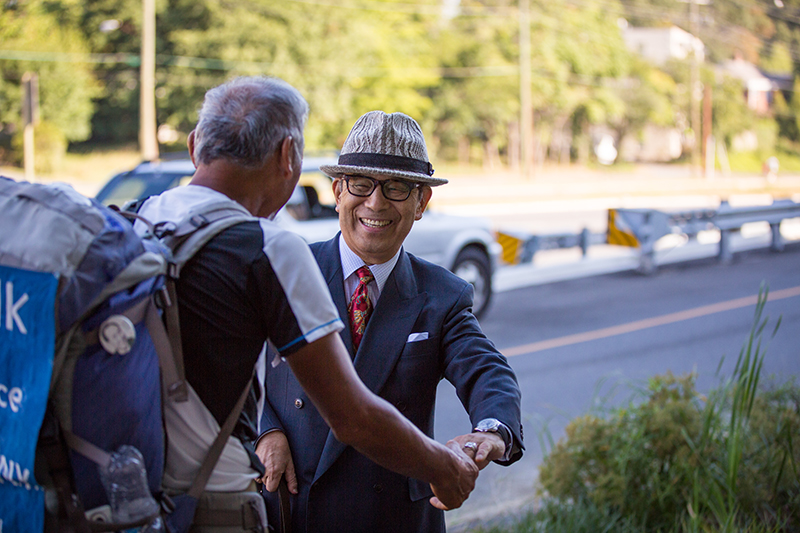 Matsuo Machida Completes Walk across America 6 Mr. Machida Peace Walk DC