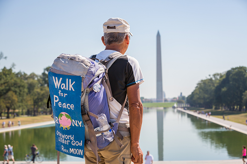Matsuo Machida Completes Walk across America 1 Mr. Machida Peace Walk DC